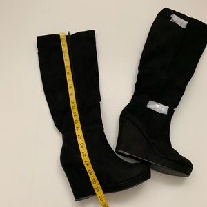 brekka covered wedge boot